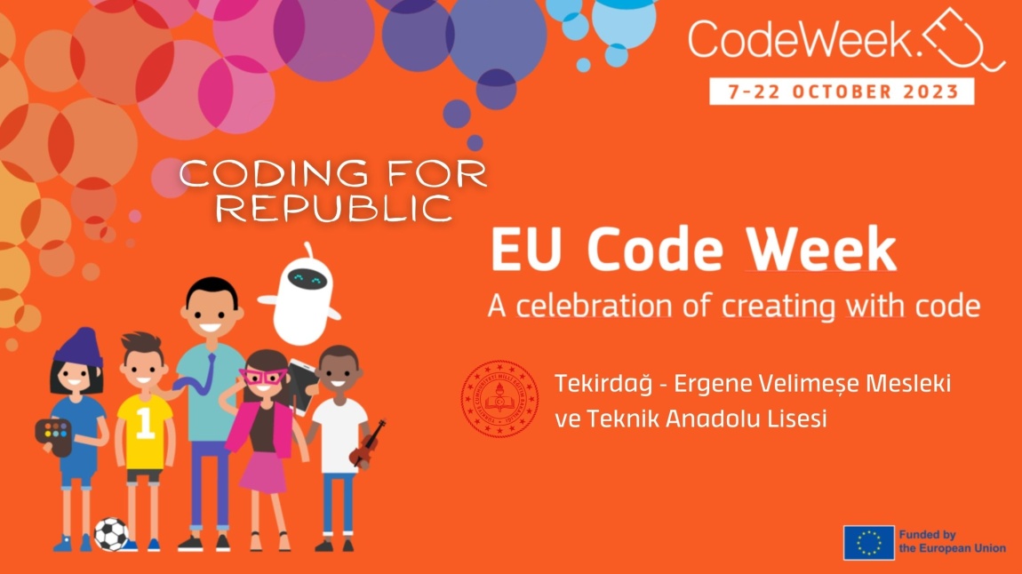 Türkiye’nin 100. yılı- Code week haftası etkinlikleri